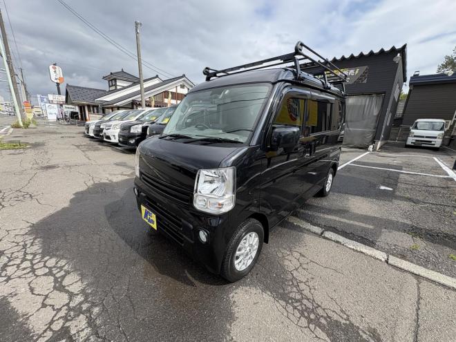 NV100クリッパーNV100クリッハ゜ー 4WD GX TURBO  high roof本州仕入　TURBO　寒冷地仕様　ブレーキアシスト　VSC　デスプレイオーディオ　ルーフキャリア　フォグランプ　アルミホイル　キーレス　ETC レザー調シートカバー　エンジンオイル交換　ATF交換　 4WD 660 ５Dr