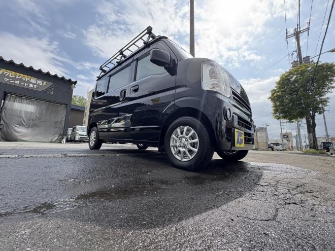 NV100クリッパーNV100クリッハ゜ー 4WD GX TURBO  high roof本州仕入　TURBO　寒冷地仕様　ブレーキアシスト　VSC　デスプレイオーディオ　ルーフキャリア　フォグランプ　アルミホイル　キーレス　ETC レザー調シートカバー　エンジンオイル交換　ATF交換　 4WD 660 ５Dr