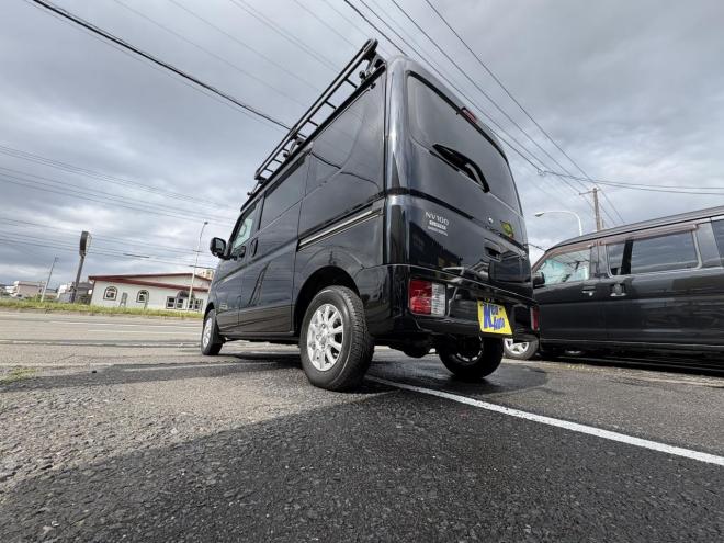 NV100クリッパーNV100クリッハ゜ー 4WD GX TURBO  high roof本州仕入　TURBO　寒冷地仕様　ブレーキアシスト　VSC　デスプレイオーディオ　ルーフキャリア　フォグランプ　アルミホイル　キーレス　ETC レザー調シートカバー　エンジンオイル交換　ATF交換　 4WD 660 ５Dr