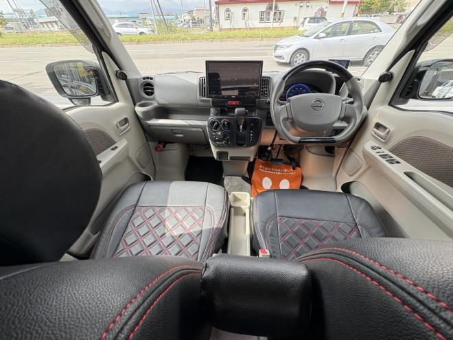 NV100クリッパーNV100クリッハ゜ー 4WD GX TURBO  high roof本州仕入　TURBO　寒冷地仕様　ブレーキアシスト　VSC　デスプレイオーディオ　ルーフキャリア　フォグランプ　アルミホイル　キーレス　ETC レザー調シートカバー　エンジンオイル交換　ATF交換　 4WD 660 ５Dr