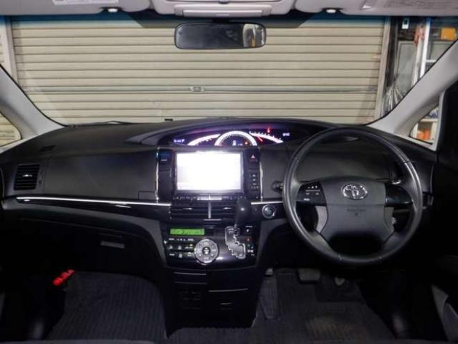 エスティマ2.4 アエラス 4WD　本州仕入・ナビ・TV・B/T・Bカメ・両側電動　車検新規2年　修復歴無　クルコン・フォグランプ・オットマン・寒冷地仕様・ETC 2400