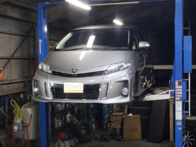 エスティマ2.4 アエラス 4WD　本州仕入・ナビ・TV・B/T・Bカメ・両側電動　車検新規2年　修復歴無　クルコン・フォグランプ・オットマン・寒冷地仕様・ETC 2400