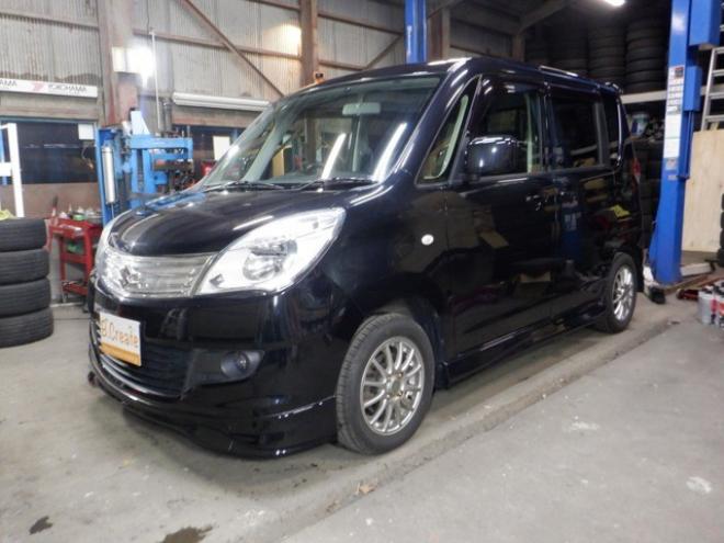 ソリオ1.2 G リミテッド 4WD　本州仕入・ナビ・TV・Bカメラ・パワスラ・車検新規2年・修復歴無・B/T・スマートキー・プッシュスタート・ETC・シートヒーター・フォグランプ・ 1200