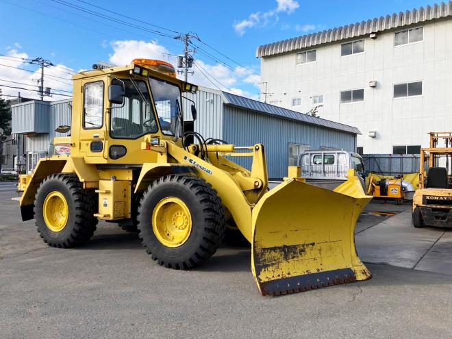 ホイールローダカワサキ　中古　55DA　マルチプラウ仕様　建機