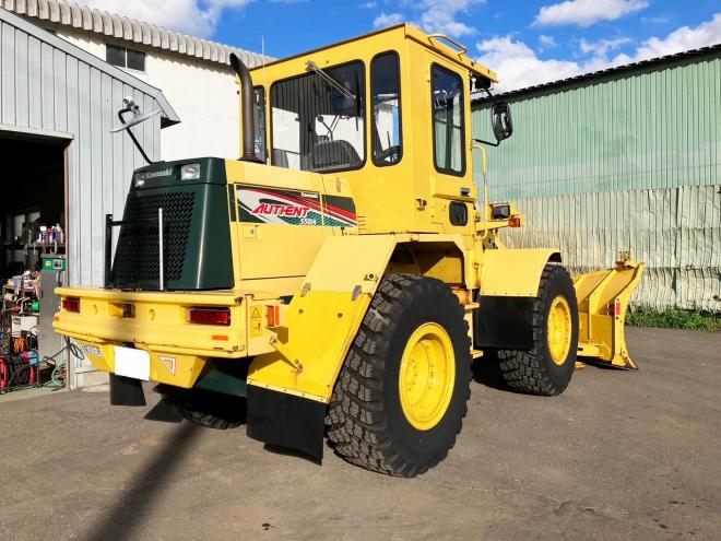 ホイールローダカワサキ　中古　55DA　マルチプラウ仕様　建機