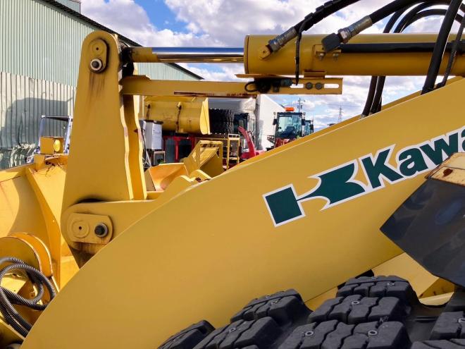 ホイールローダカワサキ　中古　55DA　マルチプラウ仕様　建機