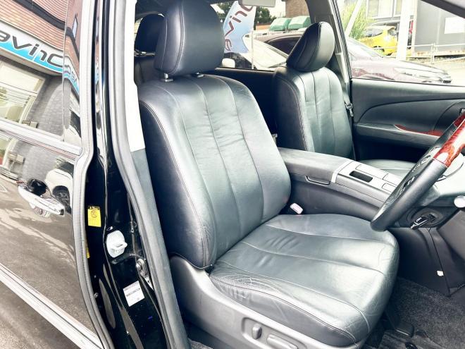 エスティマハイブリッドハイブリッド2.4アエラス レザーPKG 4WD　ローンが不安な方＜優遇ローン＞本州仕入　モデリスタエアロ サンルーフ 4WD