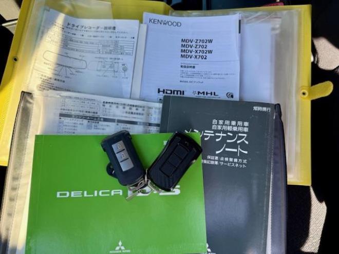 デリカデリカＤ５　2.2DT Dパワーパッケージ 4WD　ワンオーナー 4WD 2200 ５Dr