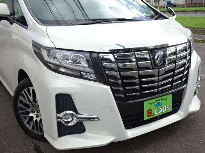 アルファード3.5 SA Cパッケージ 4WD　本州車　保証1年/走行距離無制限　4WD　両側パワースライドドア　パワーバックドア　インテリジェントクリアランスソナー　ミリ波レーダークルーズ　プリクラッシュセーフティ　9型ナビ　フリップダウンモニター 3500