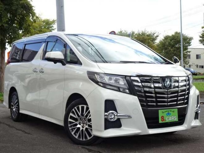アルファード3.5 SA Cパッケージ 4WD　本州車　保証1年/走行距離無制限　4WD　両側パワースライドドア　パワーバックドア　インテリジェントクリアランスソナー　ミリ波レーダークルーズ　プリクラッシュセーフティ　9型ナビ　フリップダウンモニター 3500