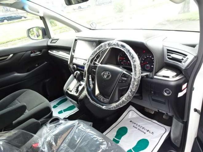 アルファード2.5 S 4WD　本州車　保証1年/走行距離無制限　4WD　パワースライドドア　純正10インチSDナビ　地デジ　バックカメラ　フロントブラインドモニター　ビルトインETC　スマートキー　純正18インチアルミホイール　LEDヘッドライト 2500