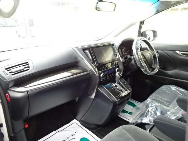 アルファード2.5 S 4WD　本州車　保証1年/走行距離無制限　4WD　パワースライドドア　純正10インチSDナビ　地デジ　バックカメラ　フロントブラインドモニター　ビルトインETC　スマートキー　純正18インチアルミホイール　LEDヘッドライト 2500