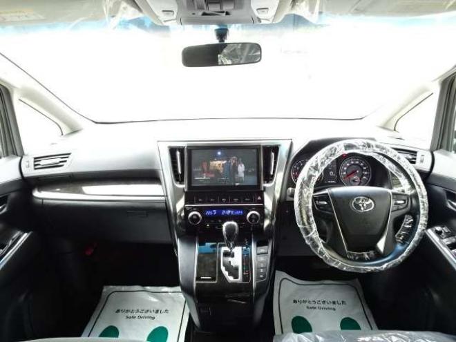 アルファード2.5 S 4WD　本州車　保証1年/走行距離無制限　4WD　パワースライドドア　純正10インチSDナビ　地デジ　バックカメラ　フロントブラインドモニター　ビルトインETC　スマートキー　純正18インチアルミホイール　LEDヘッドライト 2500