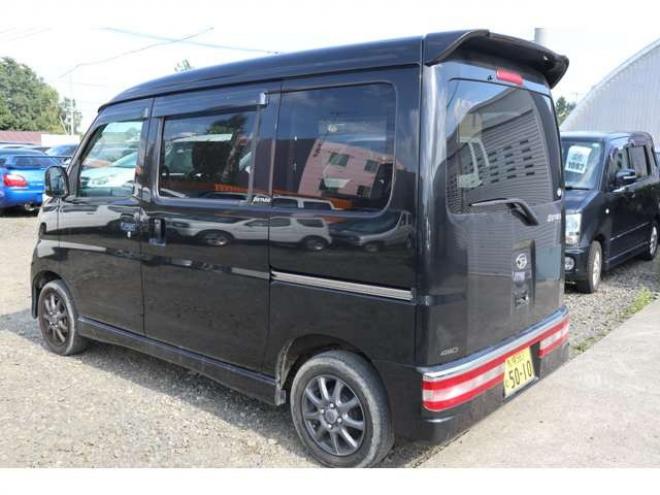 アトレーワゴン カスタムターボRS ブラックエディション 4WD　キーレス・車検R8/8月・5.8万キロ・ターボ 660