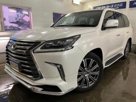 レクサス　ＬＸ５７０　本州仕入　寒冷地仕様　禁煙車　純正２１インチＡＷ　社外１８ＡＷ＋スタッドレスタイヤ付　モデリスタスポイラー　電動サンルーフ　純正ブラックレザーシート　純正ナビ（フルセグ地デジ　ＤＶＤ再生　Ｂｌｕｅｔｏｏｔｈ対応）＋バックカメラ＋全方位カメラ　パワーバックドア　レーダークルーズコントロール　シートヒーター＆クーラー　前後ドラレコ　クールボックス　ヘッドアップディスプレイ 4WD 5700 5Dr