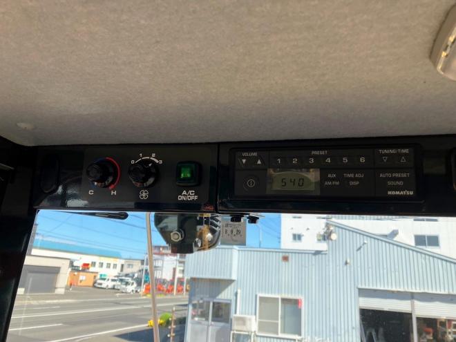 ホイールローダ未使用　コマツ　WA80-8　マルチプラウ仕様　建機