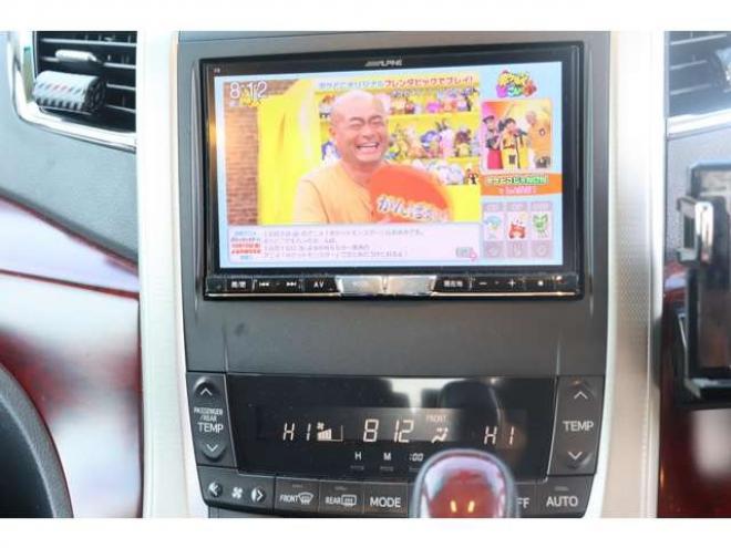 アルファード2.4 240S 4WD　検2年　バックモニター　ローダウン　両側電動スライドドア　社外ナビ　自社　ローンカノウ 2400