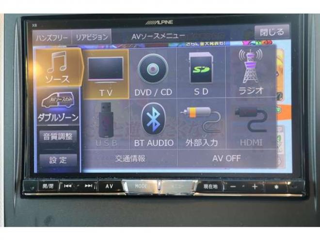 アルファード2.4 240S 4WD　検2年　バックモニター　ローダウン　両側電動スライドドア　社外ナビ　自社　ローンカノウ 2400