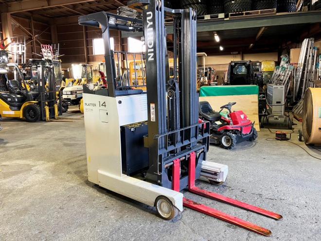 フォークリフトニチユ　中古　バッテリー5mトリプル　FBR14-85B　建機