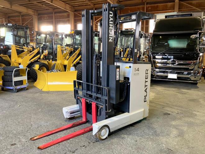 フォークリフトニチユ　中古　バッテリー5mトリプル　FBR14-85B　建機