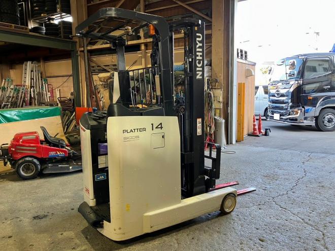 フォークリフトニチユ　中古　バッテリー5mトリプル　FBR14-85B　建機