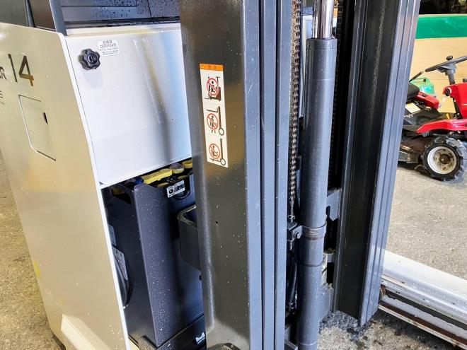 フォークリフトニチユ　中古　バッテリー5mトリプル　FBR14-85B　建機