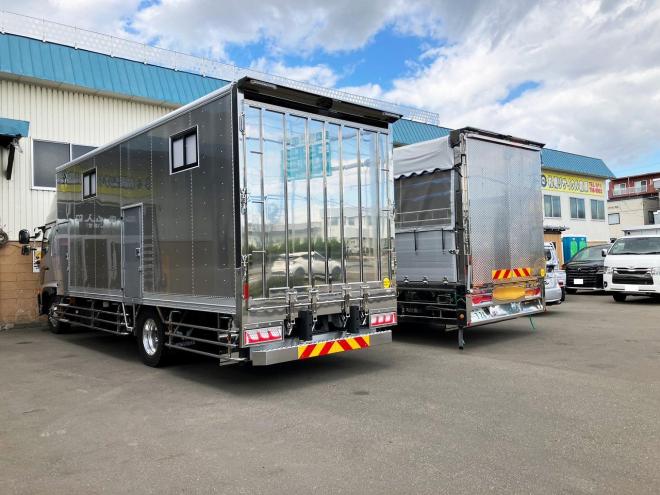 レンジャープロオーダー用|未使用　馬運搬車・競走馬輸送車　中型トラック　nht