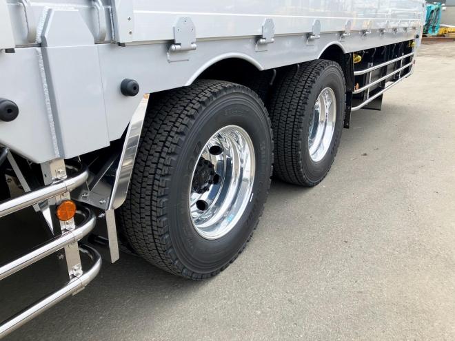 プロフィアオーダー用|未使用　4段ラジコンクレーン車　セルフローダー重機運搬車ウインチ付　大型トラック　nsl
