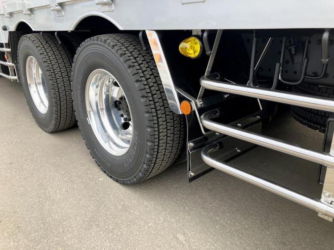 プロフィアオーダー用|未使用　4段ラジコンクレーン車　セルフローダー重機運搬車ウインチ付　大型トラック　nsl