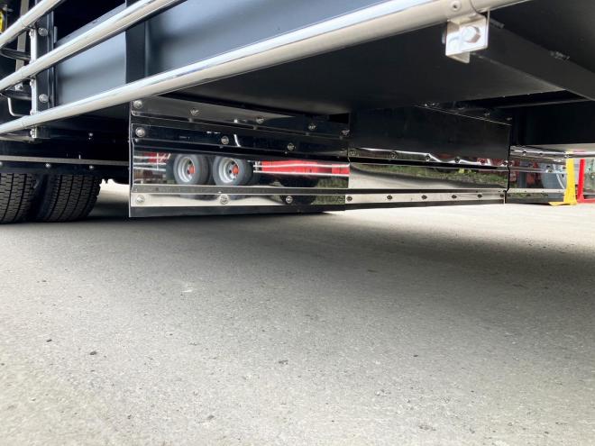 プロフィアオーダー用|未使用　4段ラジコンクレーン車　セルフローダー重機運搬車ウインチ付　大型トラック　nsl