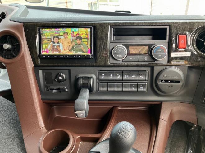 プロフィアオーダー用|未使用　4段ラジコンクレーン車　セルフローダー重機運搬車ウインチ付　大型トラック　nsl