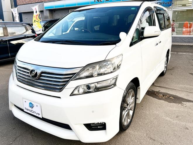 ヴェルファイア2.4ZプラチナセレクションⅡ 4WD　ローンが不安な方＜優遇ローン＞両側パワースライドドア　純正ナビ　バックカメラ 4WD