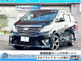 アルファード　3.5 350Sタイプゴールド 4WD　ローンが不安な方＜優遇ローン＞両側パワースライドドア　純正ナビ　フルセグTV　バックカメラ 4WD