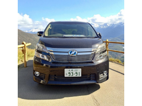 ヴェルファイアハイブリッド　X 本州車寒冷地仕様 ナビTV バックカメラ 夏冬アルミタイヤ 禁煙車 構造変更1ナンバー登録 4人乗り 車検付 24ヶ月点検整備済  4WD 2400 5Dr