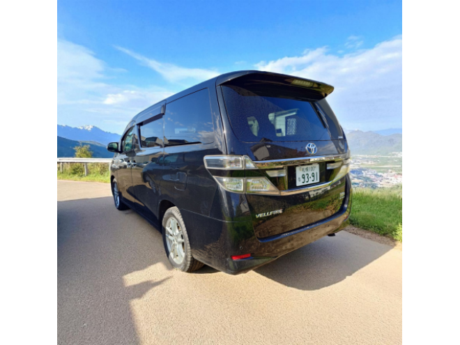 ヴェルファイアハイブリッドX 本州車寒冷地仕様 ナビTV バックカメラ 夏冬アルミタイヤ 禁煙車 構造変更1ナンバー登録 4人乗り 車検付 24ヶ月点検整備済  4WD 2400 5Dr