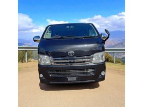 ハイエースバン　3型フェイス スーパーGL ディーゼルターボ 本州車寒冷地仕様 ナビTVバックカメラ フリップダウンモニター 両側スライドドア リアヒータークーラー 社外アルミタイヤ 車検新規 12ヶ月点検整備済 保証付！ 4WD 3000 5Dr