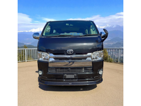 ハイエースバン　4型スーパーGL ディーゼルターボ 本州車寒冷地仕様 ナビTVバックカメラ モデリスタリップスポイラー プッシュスタート 両側スライドドア リアヒータークーラー 車検新規 12ヶ月点検整備済 保証付！ 4WD 3000 5Dr