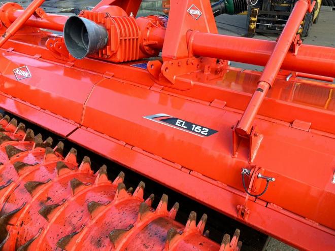耕うん整地機クーン　中古　パワーティラーEL162+パッカーローラー　農機具　作業機