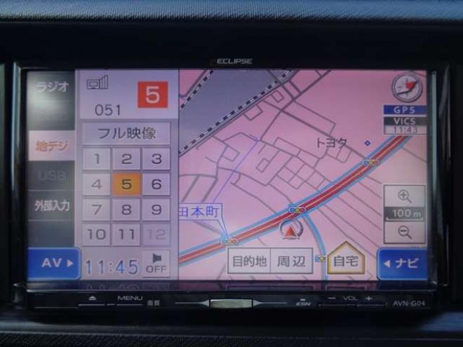 アクア1.5 L　社外ナビ　バックカメラ　キーレス 2WD 1500