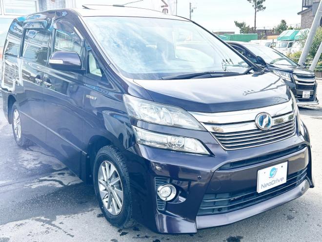 ヴェルファイアハイブリッド2.4ZR 4WD　ローンが不安な方＜優遇ローン＞本州仕入　ダブルサンルーフ　両側パワースライドドア 4WD