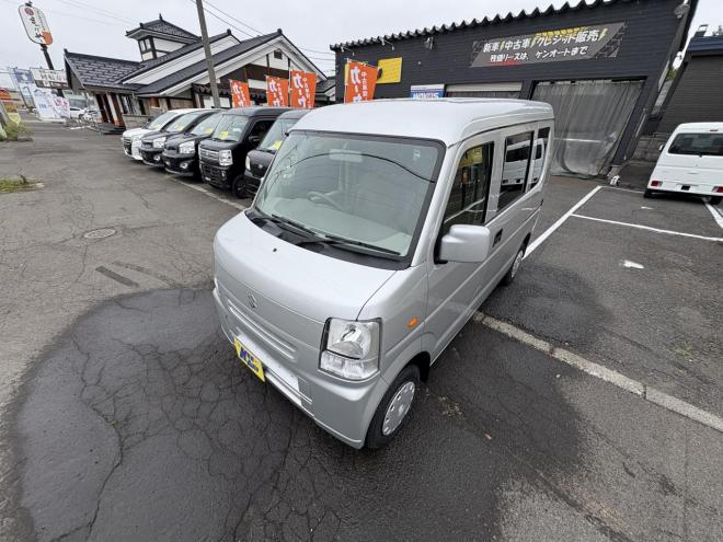 エブリィEVERY VAN 4WD JION TURBO寒冷地仕様　軽快軽ぱこ入庫　地デジナビ　キーレス　リアヒーター　エンジンオイル交換　フロントパット交換　ファンベルト交換　AFT交換　 4WD 660 5Dr