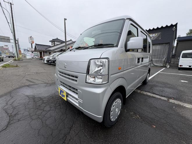 エブリィEVERY VAN 4WD JION TURBO寒冷地仕様　軽快軽ぱこ入庫　地デジナビ　キーレス　リアヒーター　エンジンオイル交換　フロントパット交換　ファンベルト交換　AFT交換　 4WD 660 5Dr