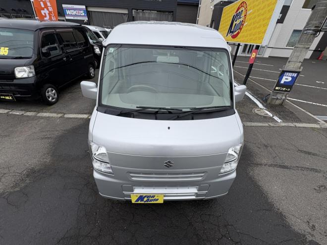 エブリィEVERY VAN 4WD JION TURBO寒冷地仕様　軽快軽ぱこ入庫　地デジナビ　キーレス　リアヒーター　エンジンオイル交換　フロントパット交換　ファンベルト交換　AFT交換　 4WD 660 5Dr