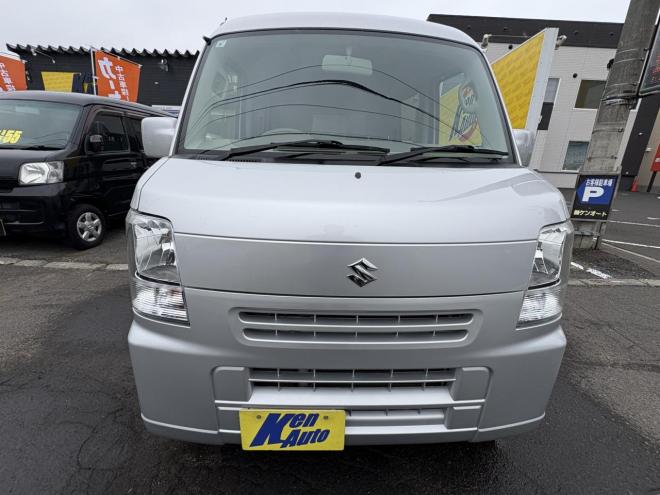 エブリィEVERY VAN 4WD JION TURBO寒冷地仕様　軽快軽ぱこ入庫　地デジナビ　キーレス　リアヒーター　エンジンオイル交換　フロントパット交換　ファンベルト交換　AFT交換　 4WD 660 5Dr