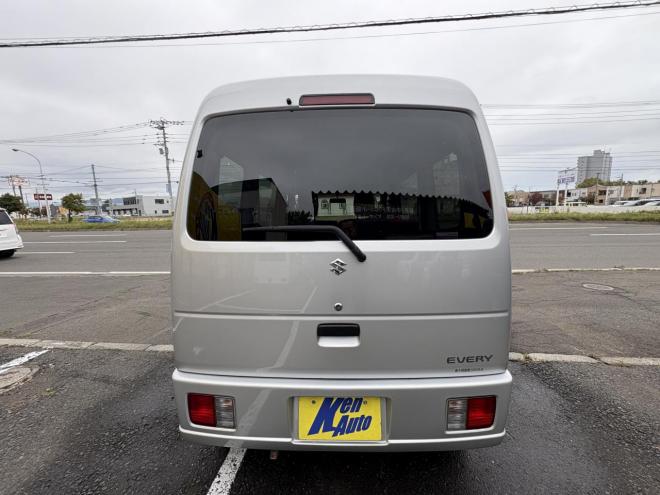 エブリィEVERY VAN 4WD JION TURBO寒冷地仕様　軽快軽ぱこ入庫　地デジナビ　キーレス　リアヒーター　エンジンオイル交換　フロントパット交換　ファンベルト交換　AFT交換　 4WD 660 5Dr