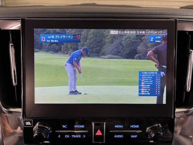 アルファードハイブリッドＳＲ　本州仕入　寒冷地仕様　禁煙車　ＪＢＬサウンド　プリクラッシュ　レーダークルーズ　純正１７インチＡＷ　社外１７ＡＷ＋スタッドレスタイヤ付　純正ナビ（フルセグ地デジ　ＤＶＤ再生　Ｂｌｕｅｔｏｏｔｈ）＋バックカメラ　全方位カメラ　デジタルインナーミラー　両側パワースライドドア　パワーバックドア　純正ブラックレザーシート　電動オットマン　ＬＥＤヘッドライト　前後ドライブレコーダー 4WD 2500 5Dr