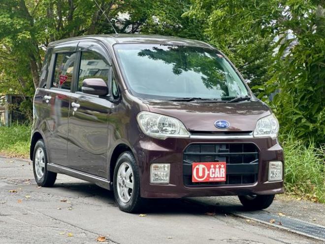 ルクラカスタム　Rリミテッド　4WD タイミングチェーン車　スマートキー　楽ナビ　ワンセグテレビ　HID 4WD 660 5Dr