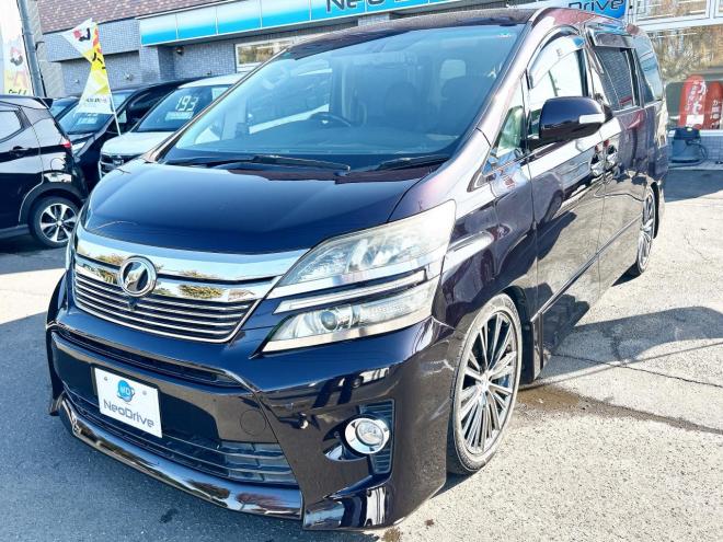 ヴェルファイア2.4Z Gエディション 4WD　ローンが不安な方＜優遇ローン＞本州仕入　両側パワースライドドア　TEIN車高調　TRDマフラー 4WD