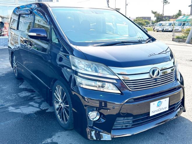 ヴェルファイア2.4Z Gエディション 4WD　ローンが不安な方＜優遇ローン＞本州仕入　両側パワースライドドア　TEIN車高調　TRDマフラー 4WD