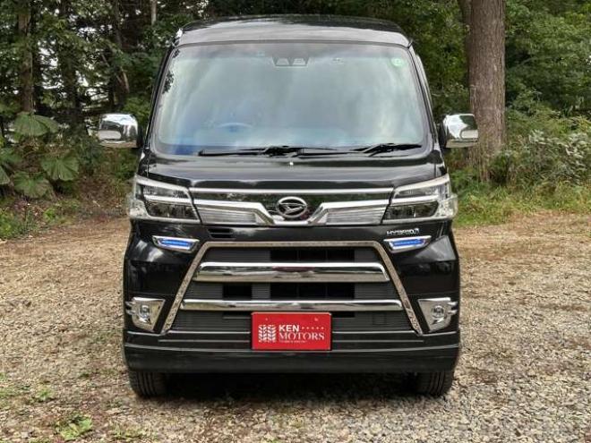 アトレーワゴン カスタムターボRS リミテッド SAIII　FR　パワステ　パワーウィンドウ　社外ナビ　社外アルミ　ABS　キーレス　左側電動スライドドア　ETC　バックカメラ　社外テール 2WD 660